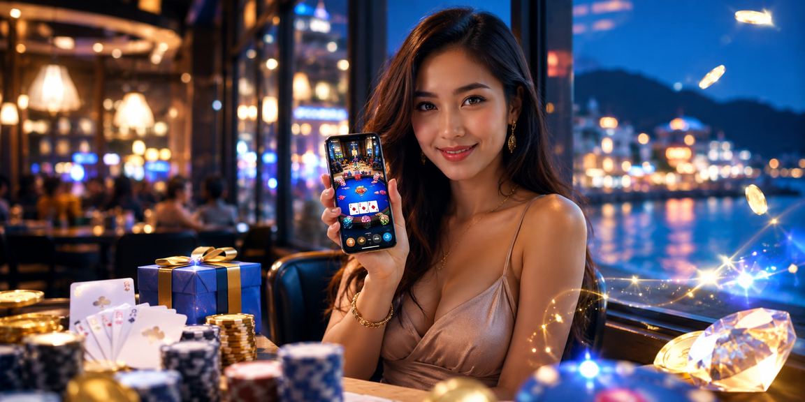 Malaysia-style poker card game — users review strategies on their phones